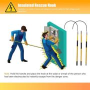 High Voltage Insulated Rescue Hooks
